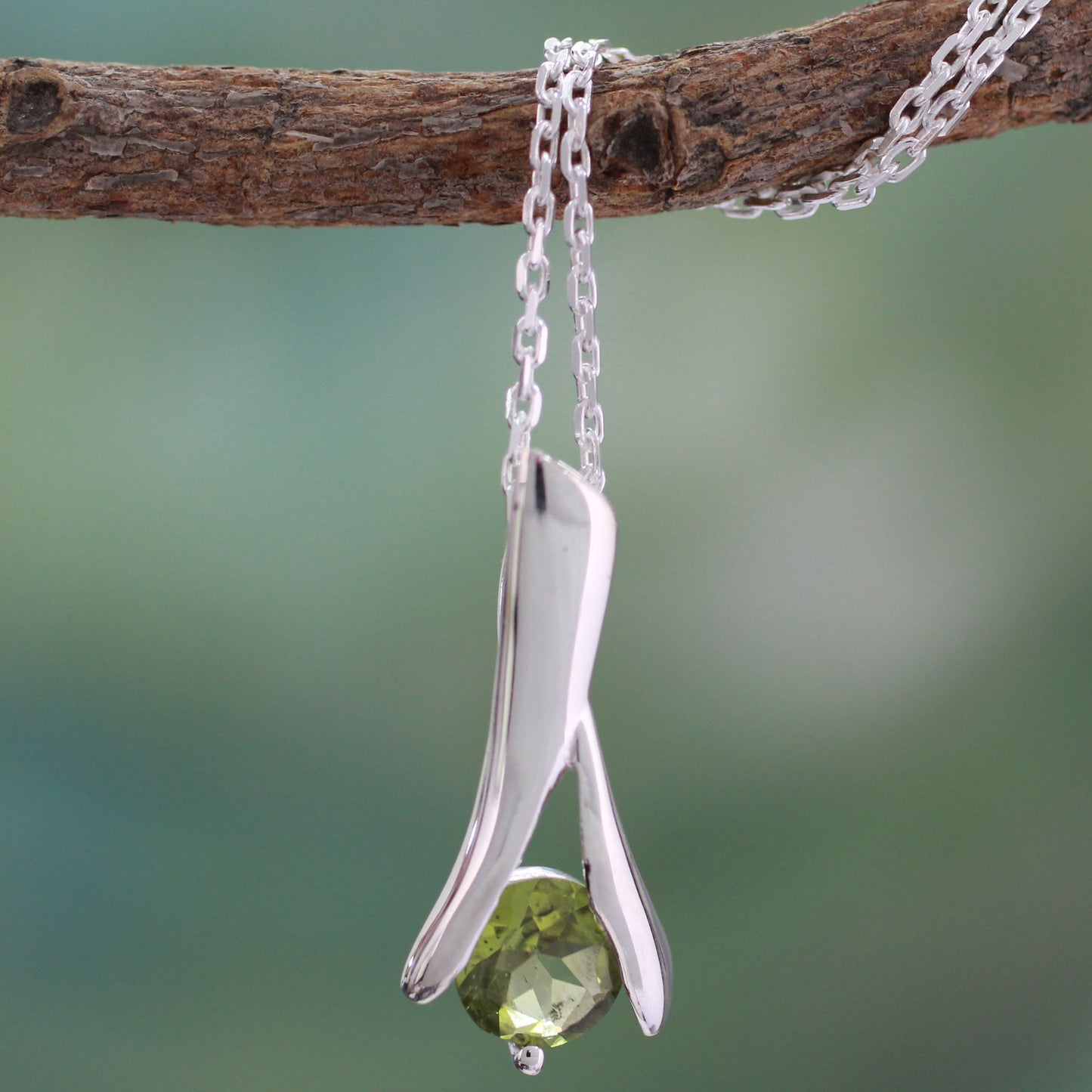 Silver Flare Sterling Silver Necklace