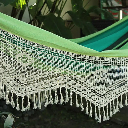 Peaceful Striped Cotton Hammock (Single)