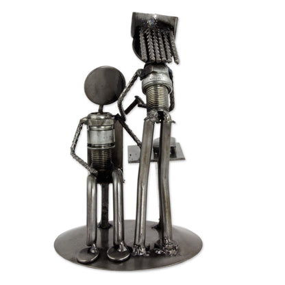 Beloved Nurse Metal Sculpture