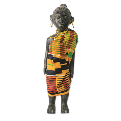 Ghana Queen Mother Wood sculpture