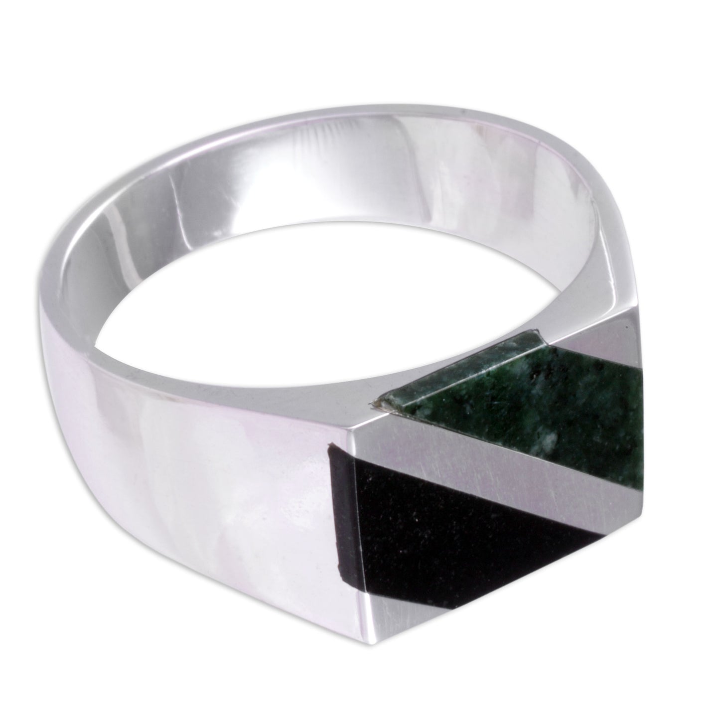 Lord of the Land Jade Modern Ring