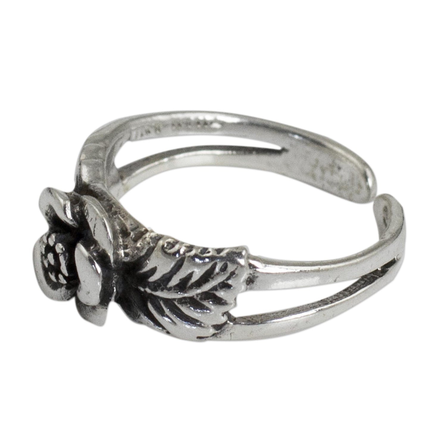 Chiang Mai Rose Sterling Silver Toe Ring