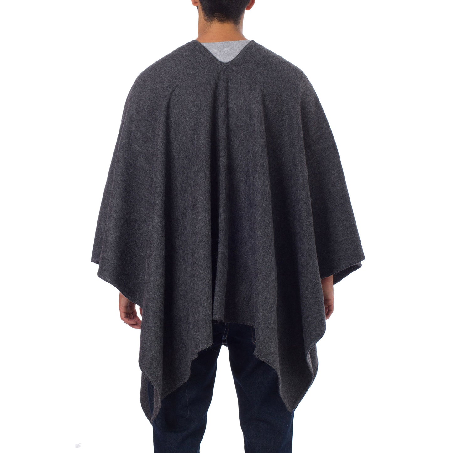 Inca Explorer Men's Alpaca Blend Poncho