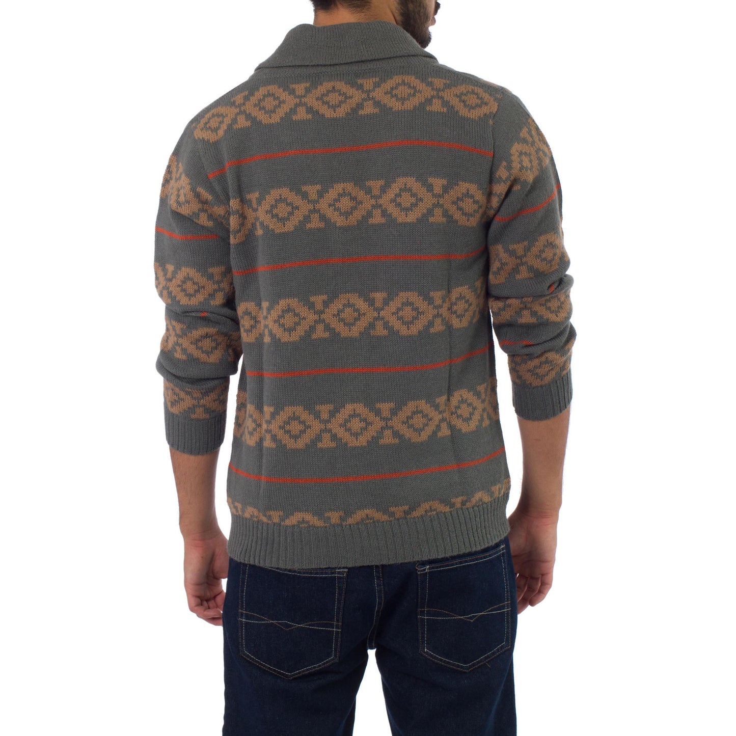 Chakana Traveler Men's Alpaca Cardigan