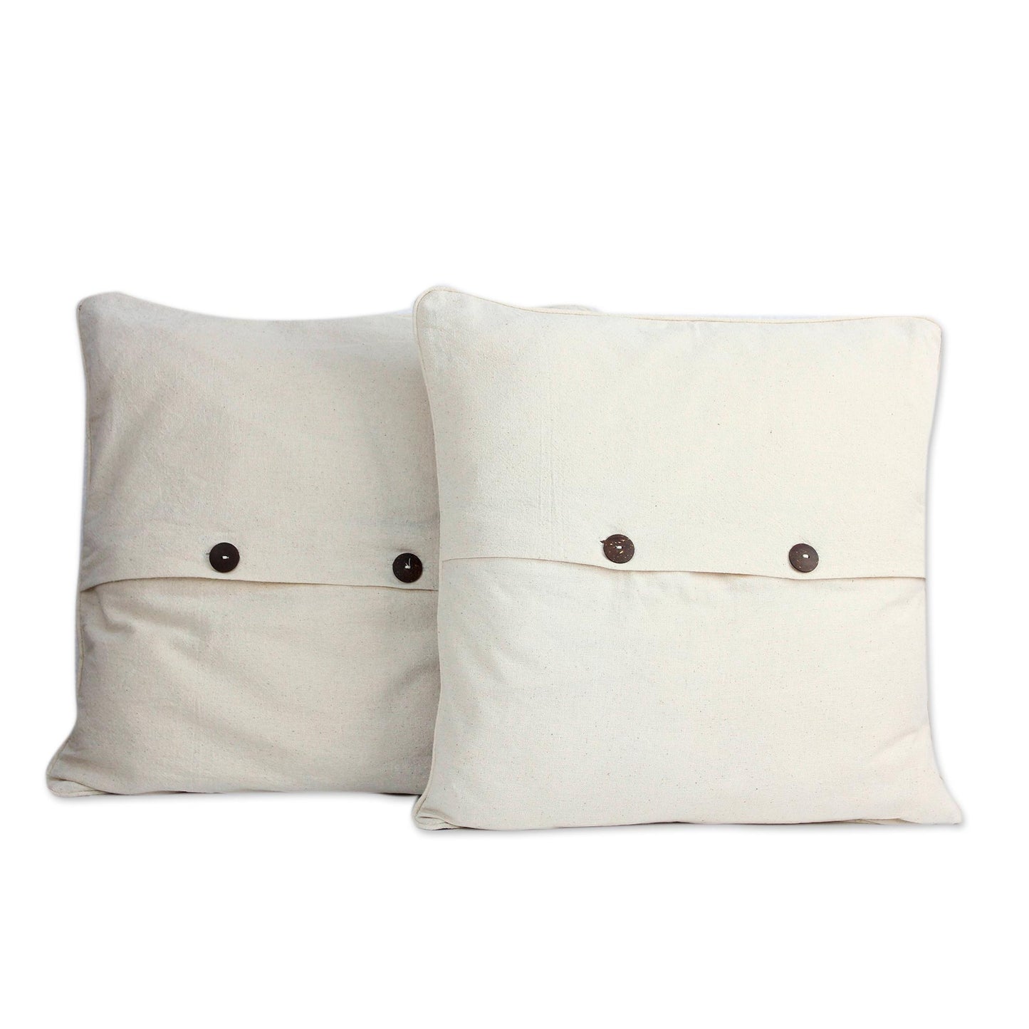 Lucky Thai Fish Handmade Cotton Batik Cushion Covers (Pair)
