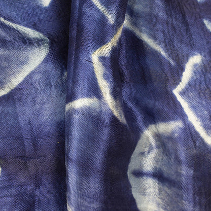 Sapphire Mystique Silk scarf