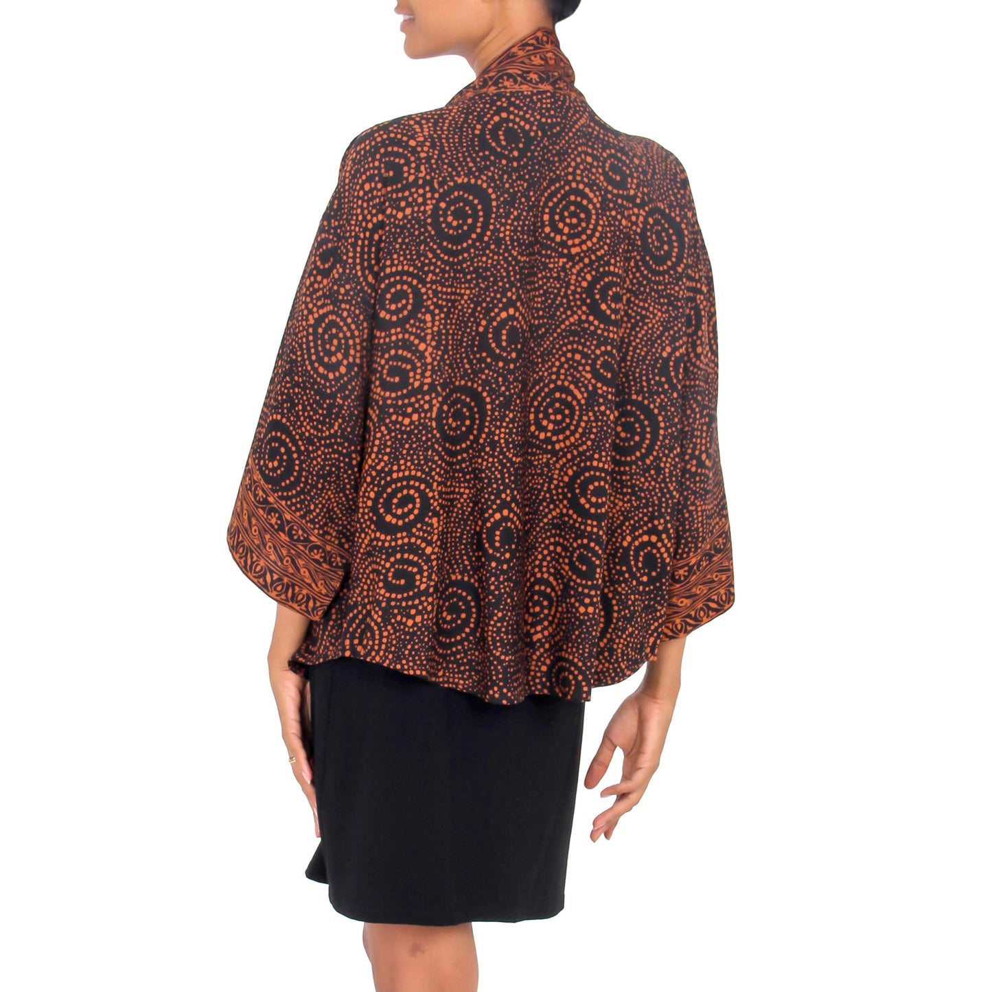 Javanese Brown Batik Jacket