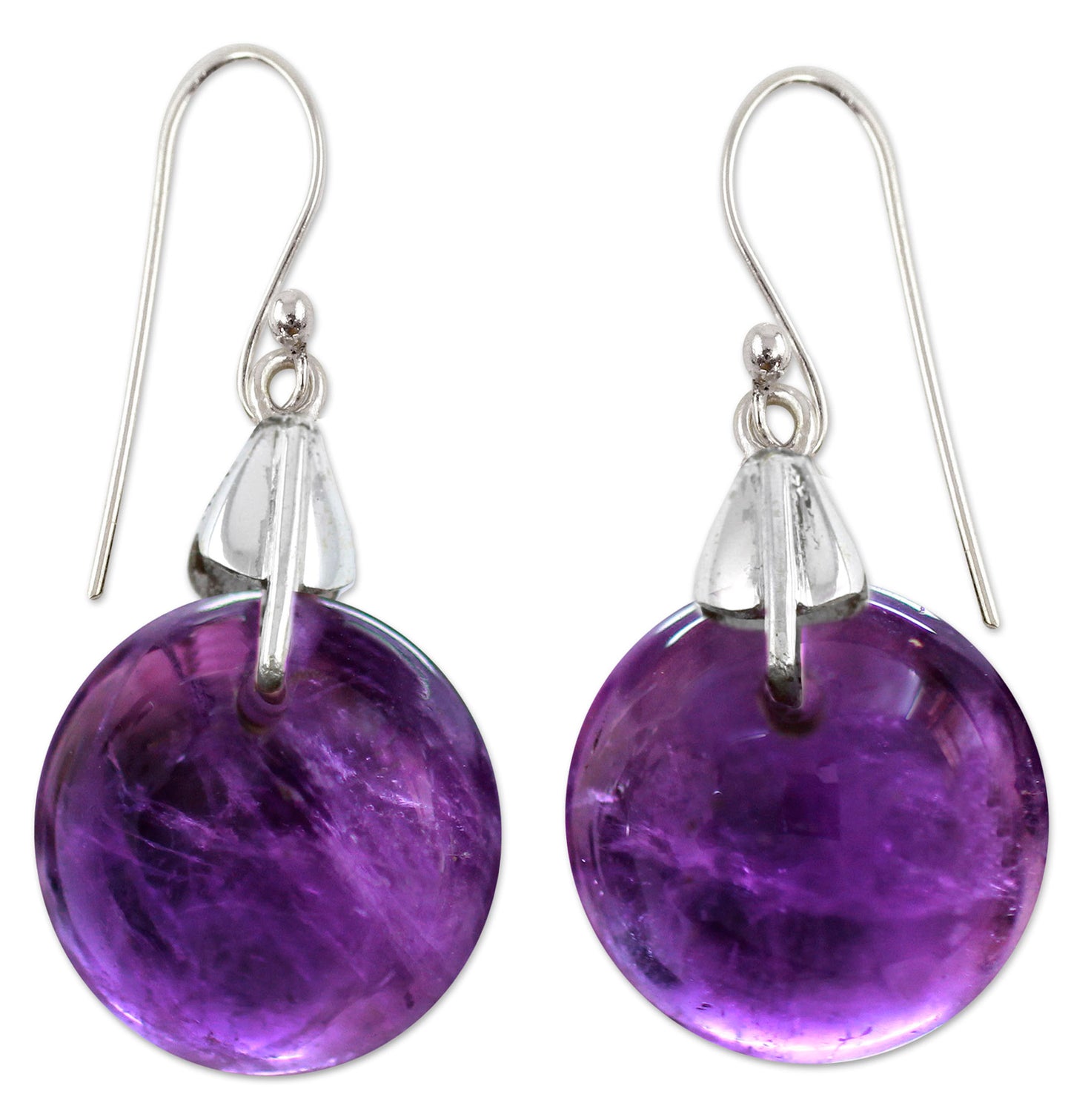 Moon of Mysticism Amethyst Earrings