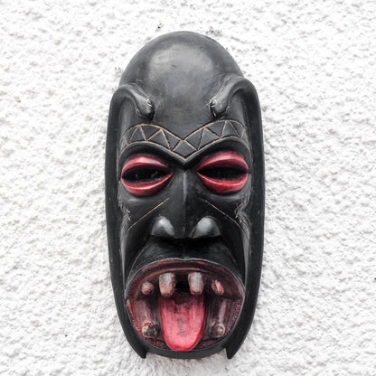 Danyi Handcrafted African Festival Wood Mask