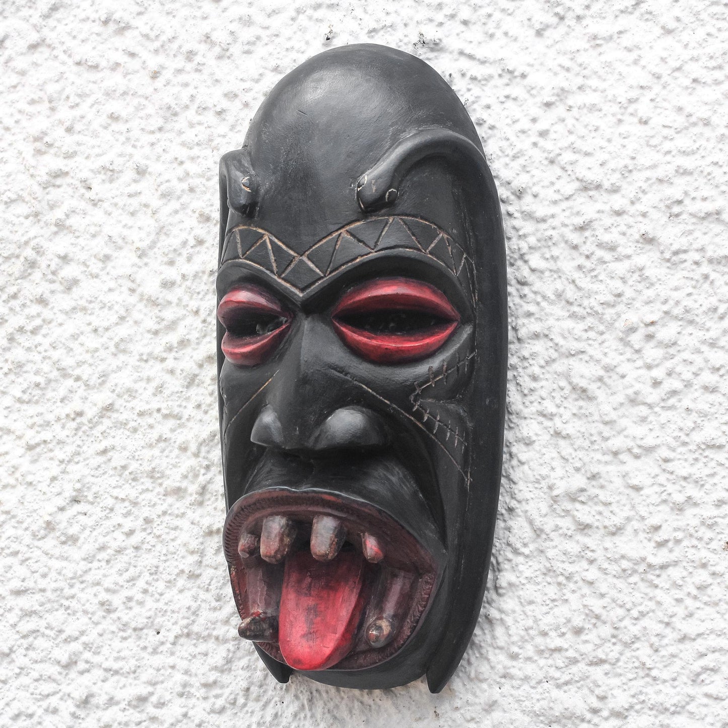 Danyi Handcrafted African Festival Wood Mask