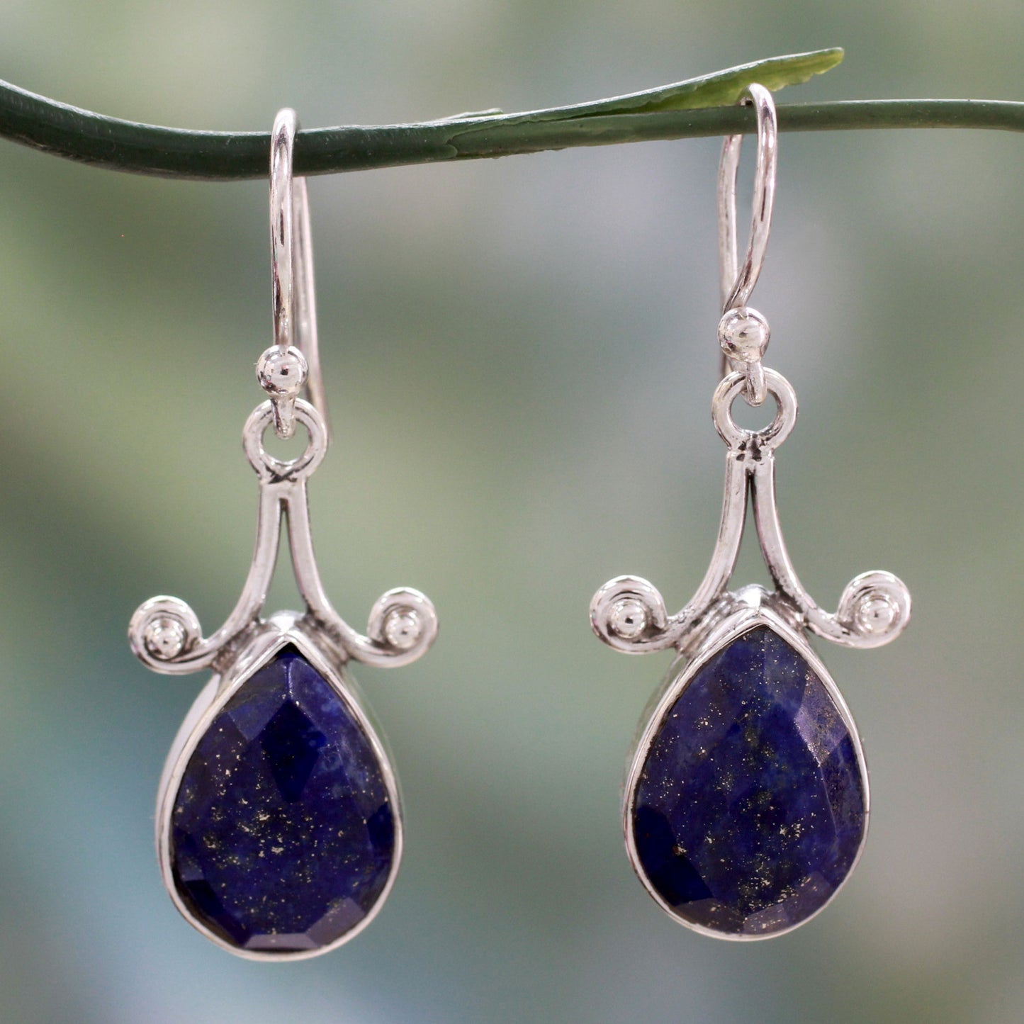 Himalaya Muse Artisan Crafted Lapis Lazuli and Sterling Silver Jewelry