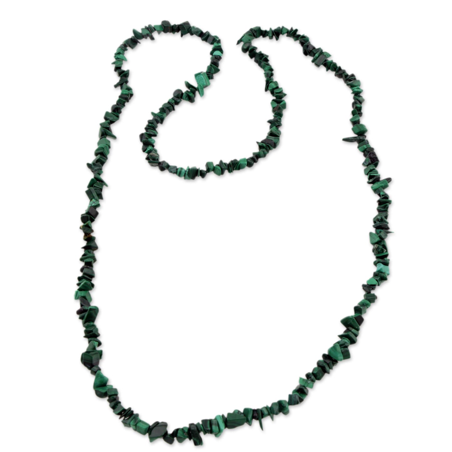 Natural Muse Handcrafted Malachite Necklace