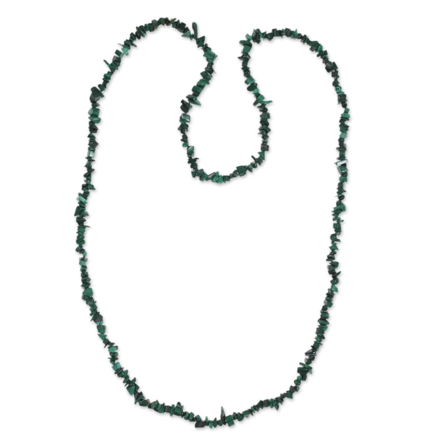 Natural Muse Handcrafted Malachite Necklace