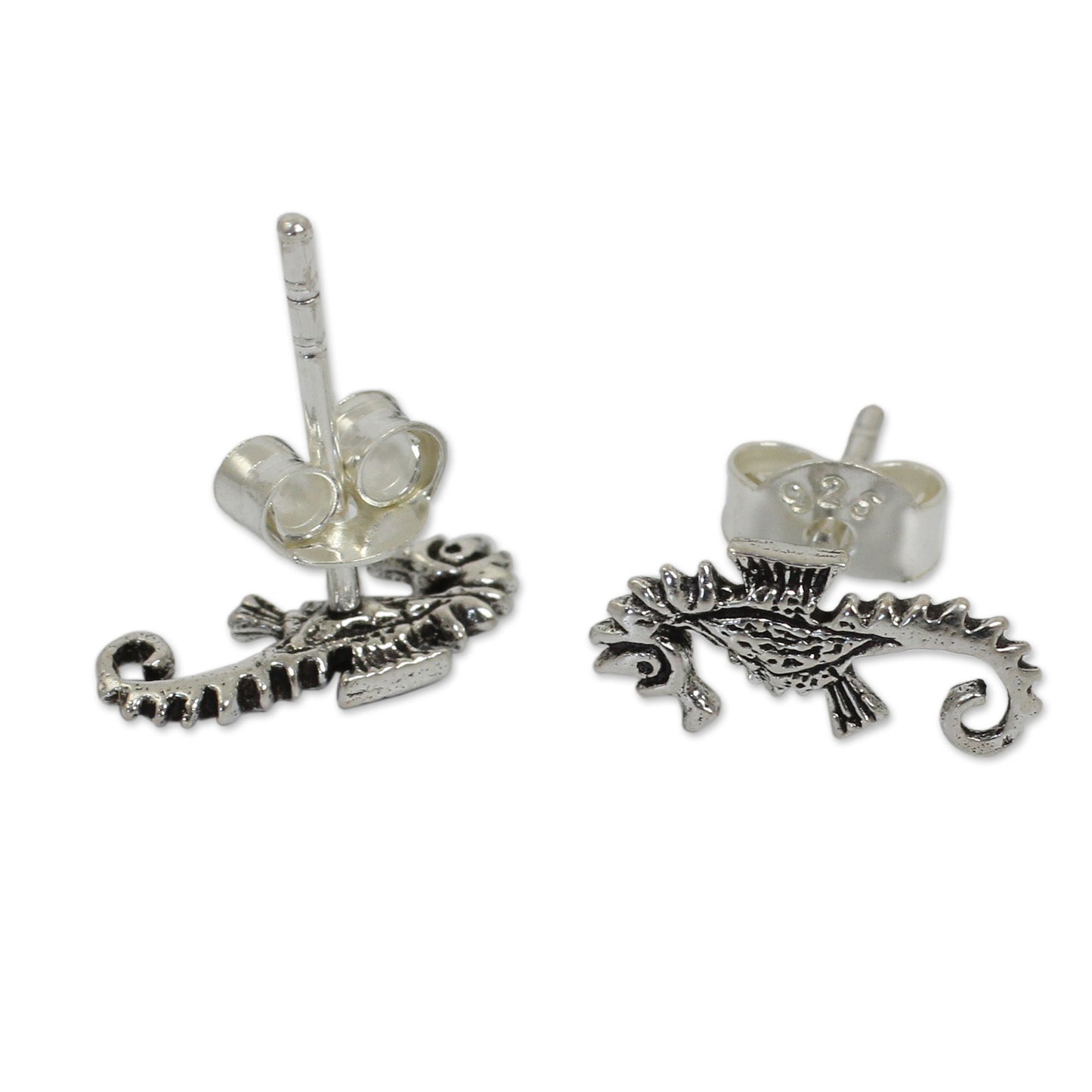 Seahorse Seahorse Sterling Silver Earrings