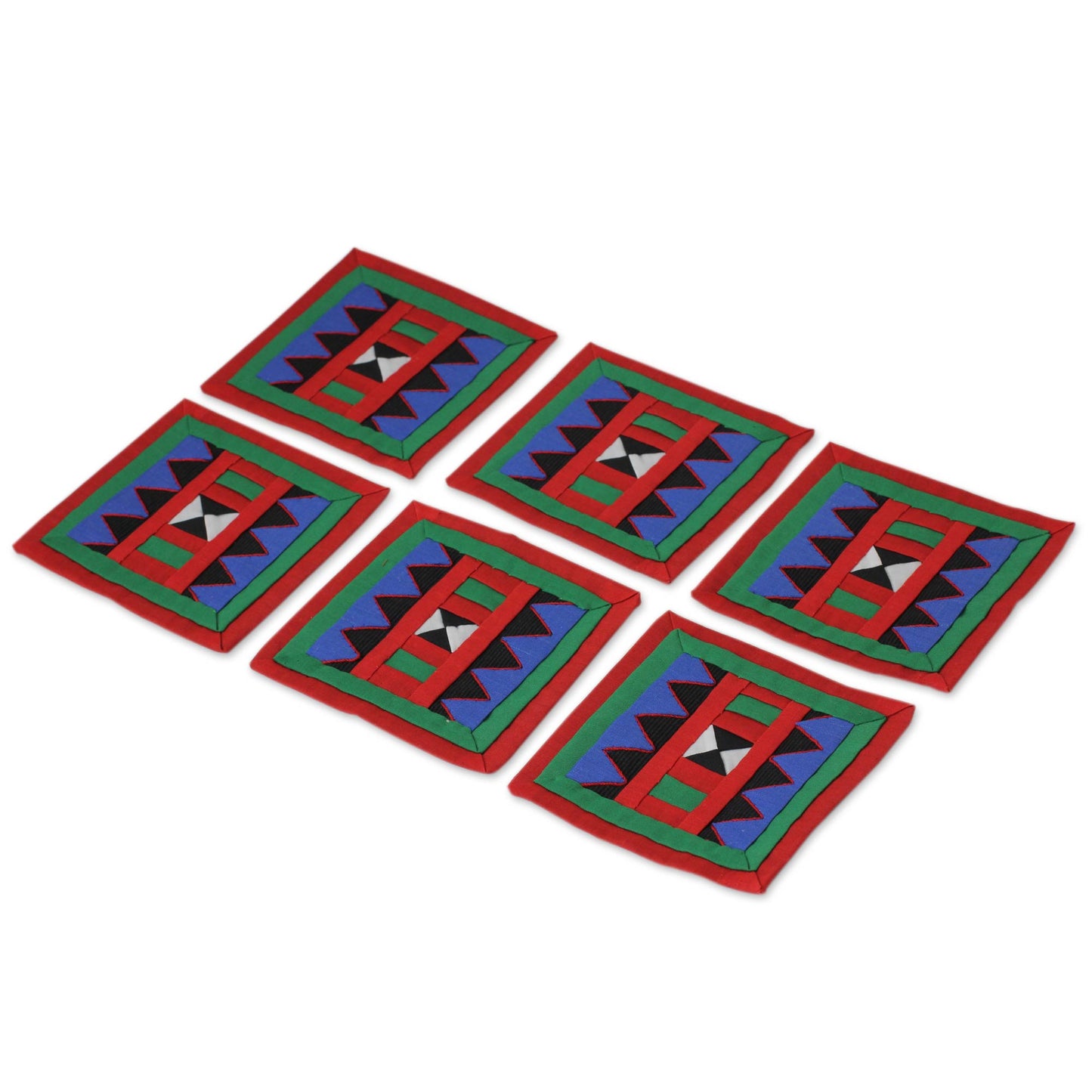 Festivities Lahu Cotton Coasters