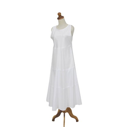 Cool White Cotton Dress