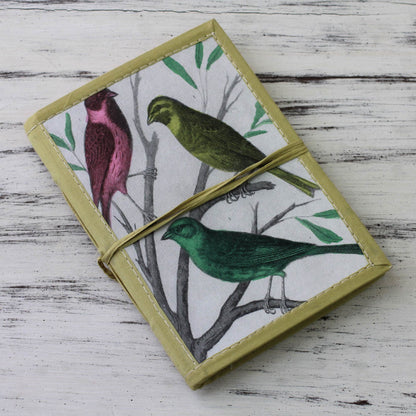 Sparrows Handmade Paper Journal