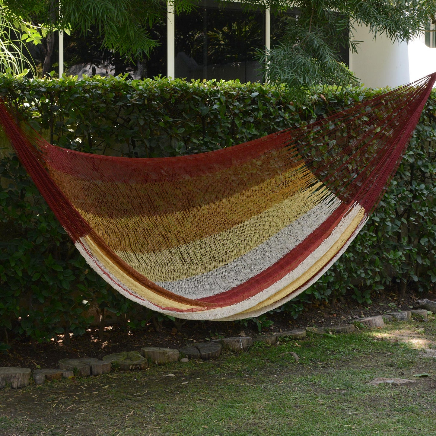 Loreto Mexican Multicolor Cotton Maya Hammock