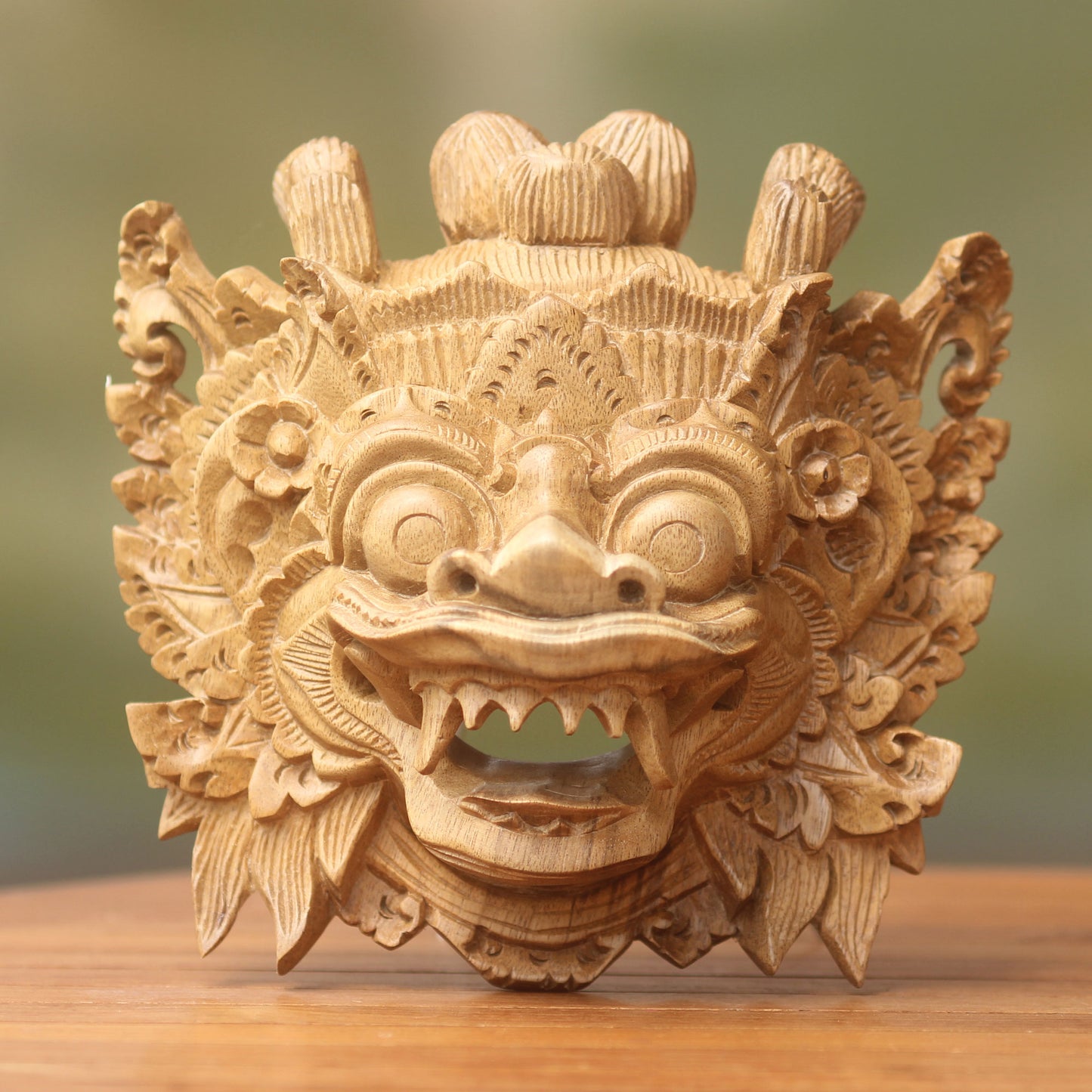 Magical Barong Balinese Folk Art Hero Mask