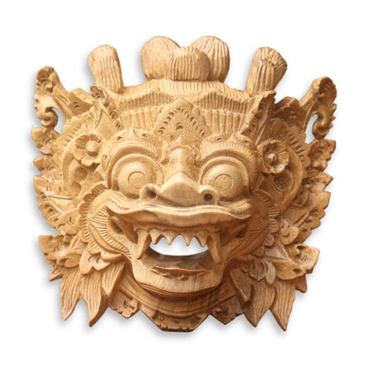 Magical Barong Balinese Folk Art Hero Mask