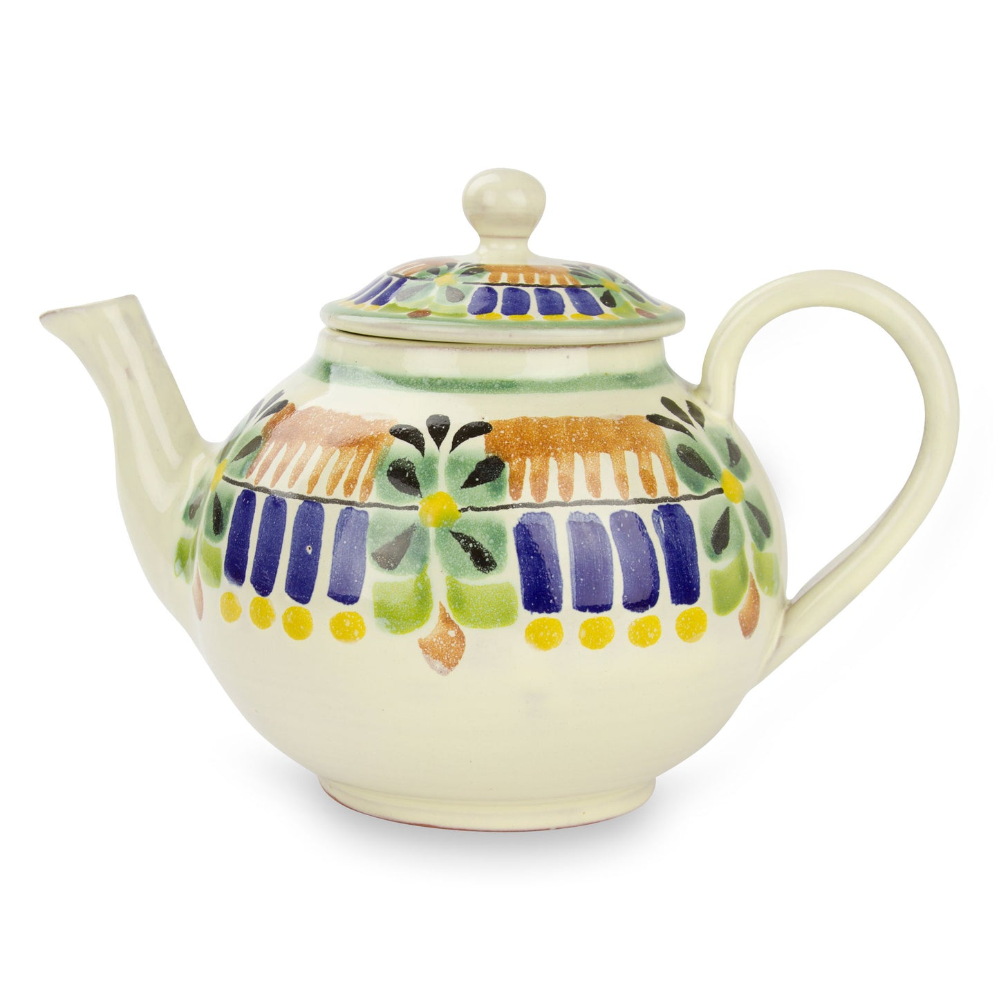 Acapulco Authentic Mexican Handcrafted Majolica Teapot (20 ounces)