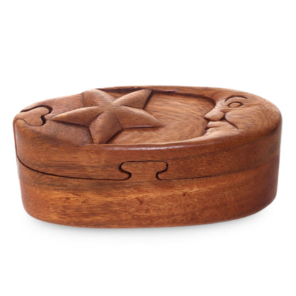 Sweet Night Wood Puzzle Box