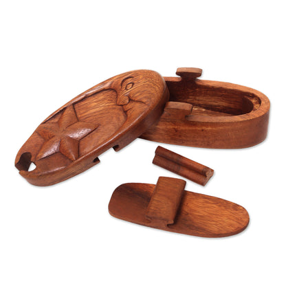 Sweet Night Wood Puzzle Box