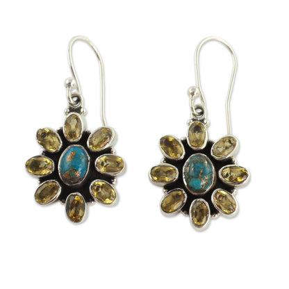 Sunny Sky Multi-Gem Earrings