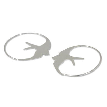 The Martin Sterling Silver Earrings