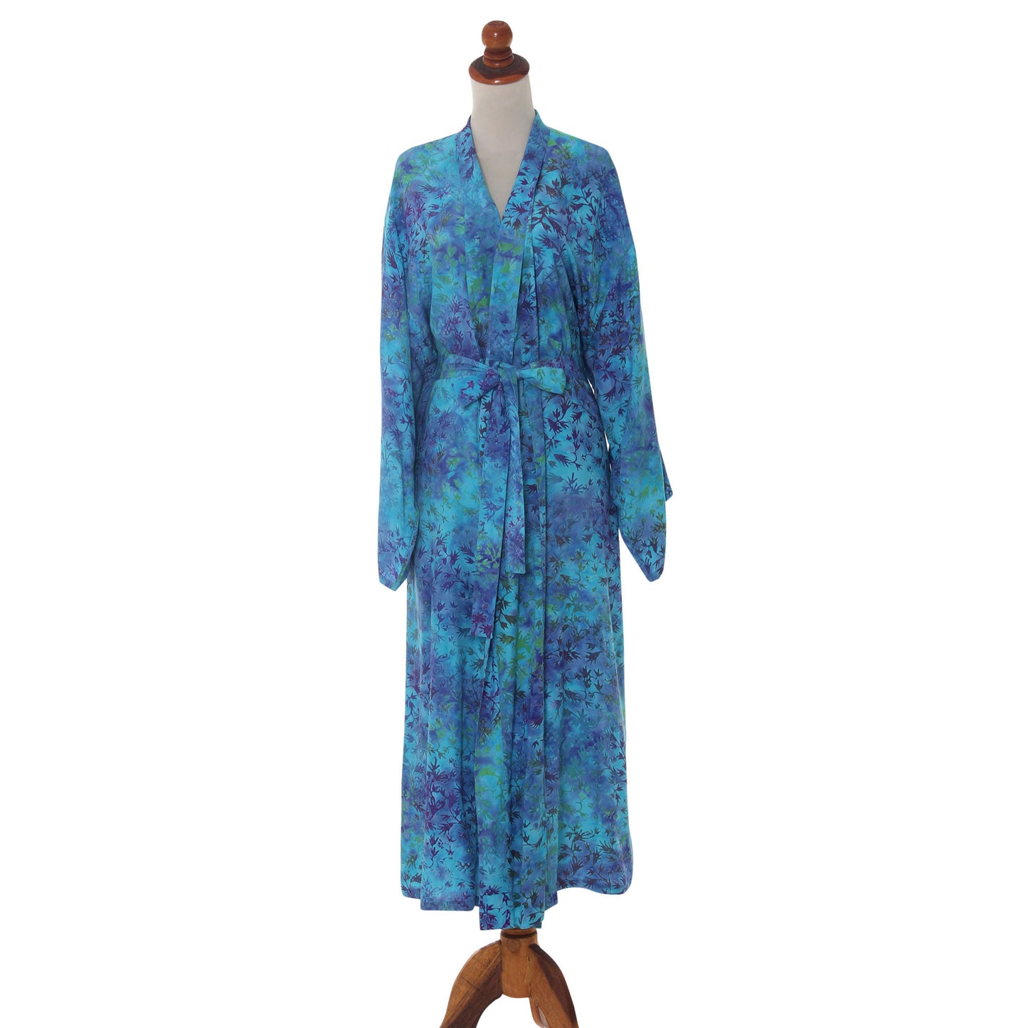 Misty Garden Batik Robe