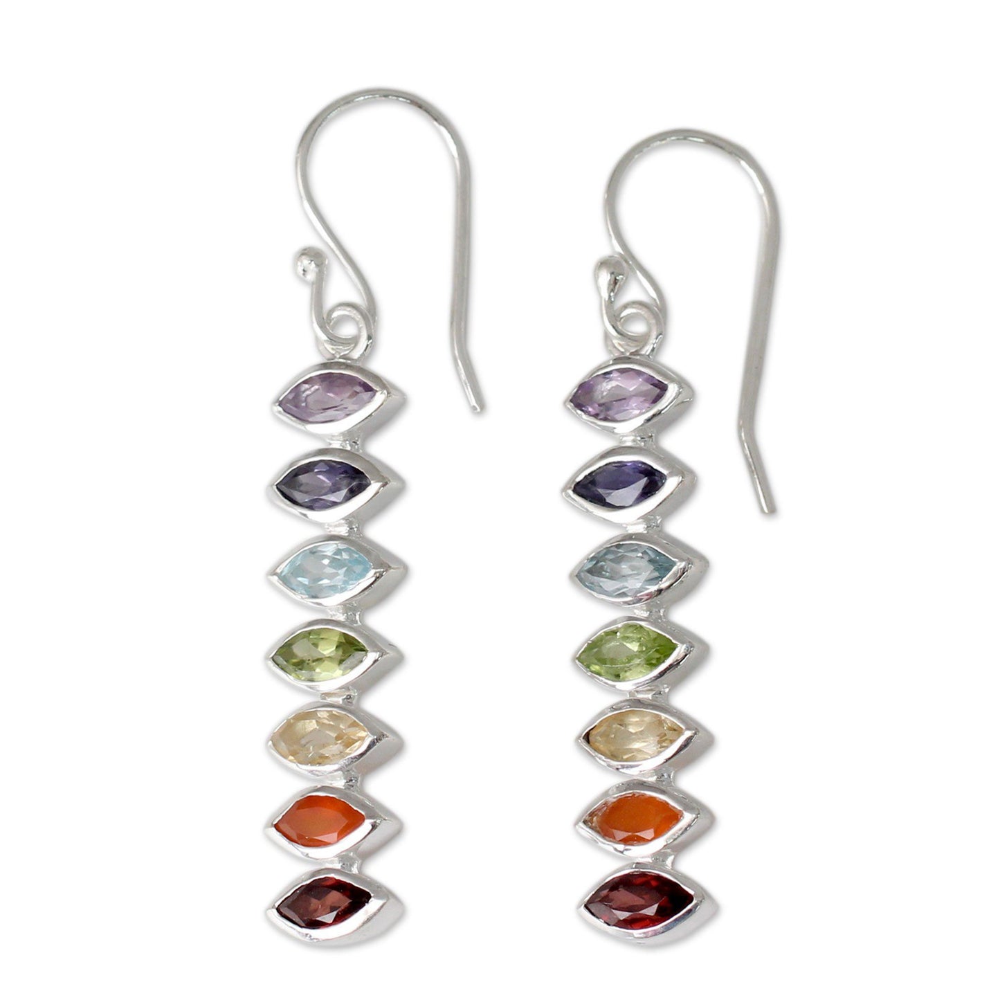 Chakra Balance Drop Earrings