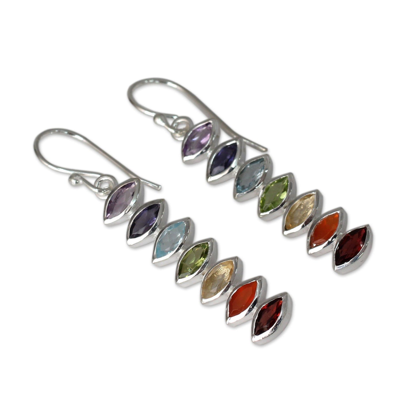 Chakra Balance Drop Earrings