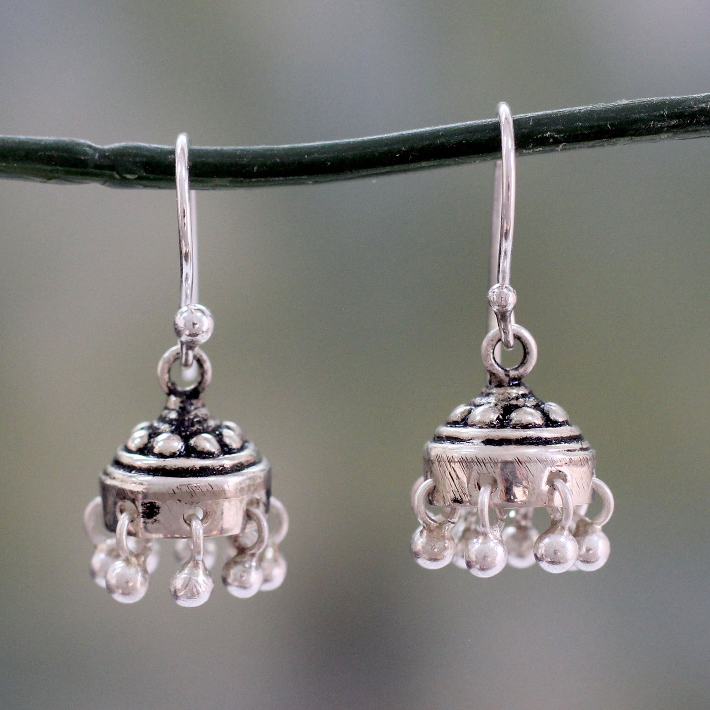 Simply Sumptuous Multi-Gem Silver Earrings