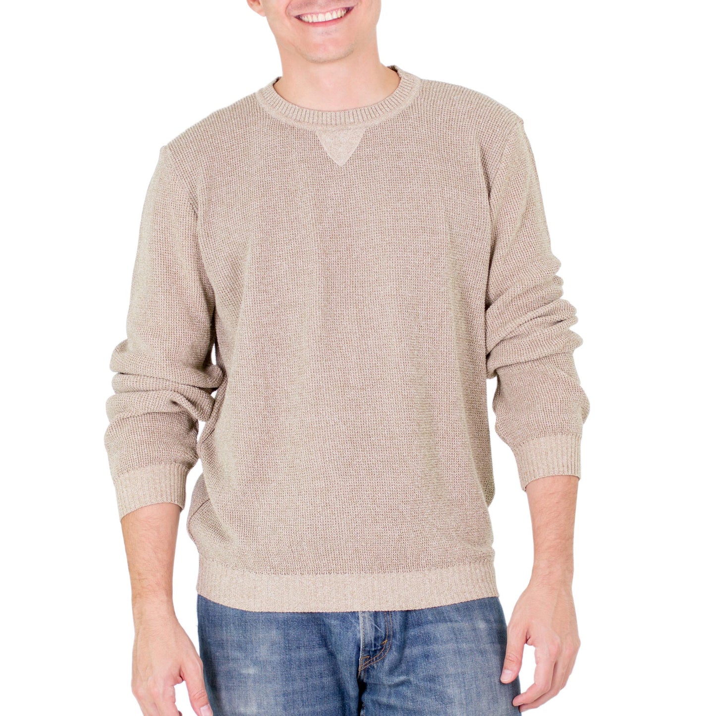 Sporting Elegance Men's Cotton Pullover Sweater