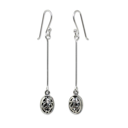 Falling For You Fair Trade Silver 925 Earrings Hand Made in Thailand