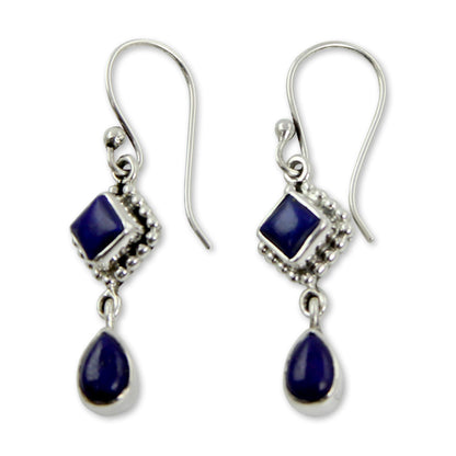 Queen of Diamonds Dangle Earrings