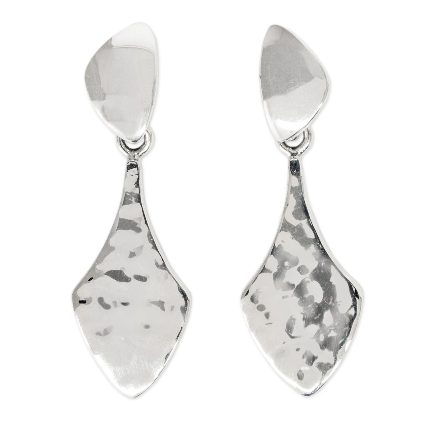 Cosmopolite Artisan Crafted Sterling Silver Earrings from Taxco Jewelry