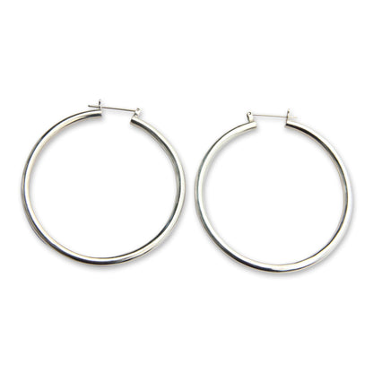 Sterling Silver Hoop Earrings