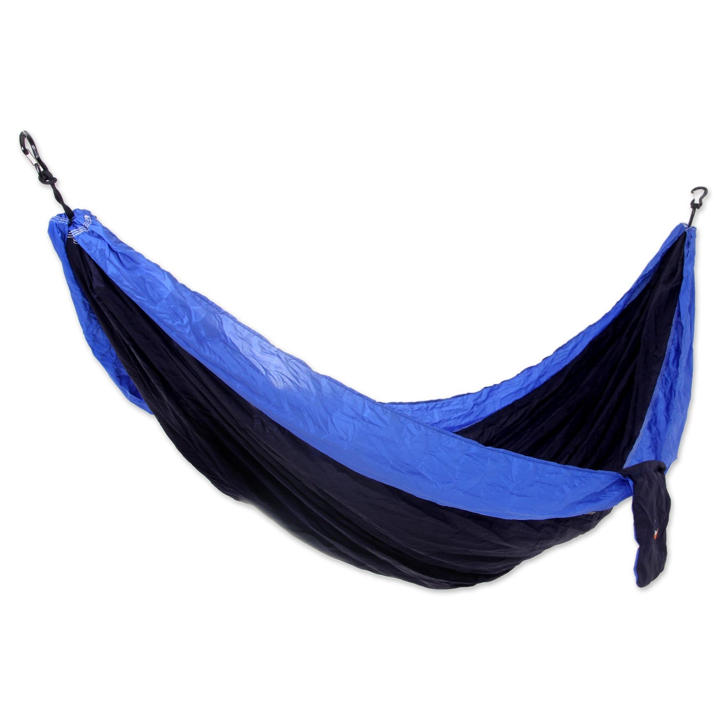 Pacific Dreams Portable Parachute Fabric Hammock Dark Light Blue (Double)