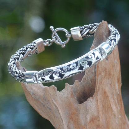 Telaga Waja River Silver Bracelet