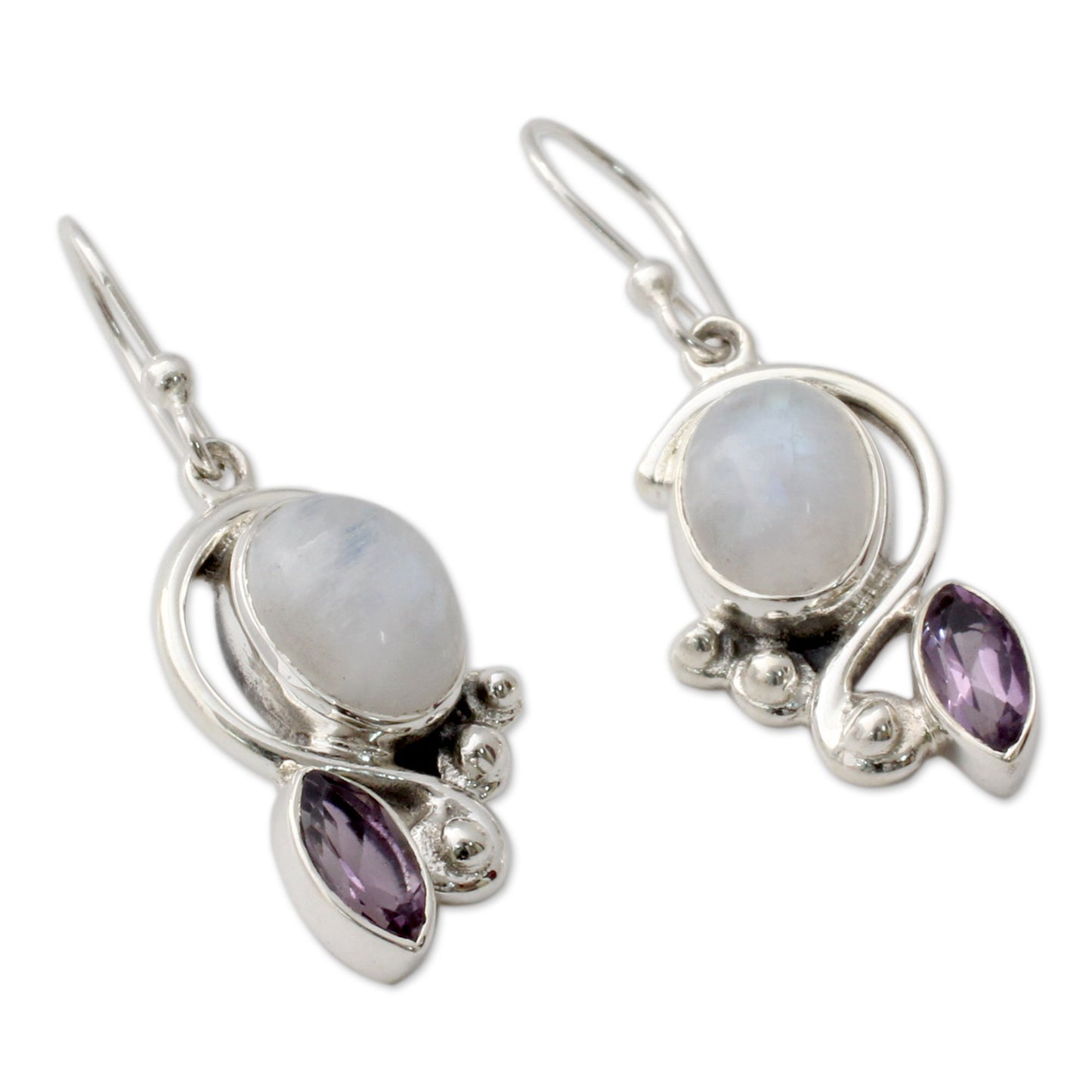 Yours Forever Rainbow Moonstone Earrings