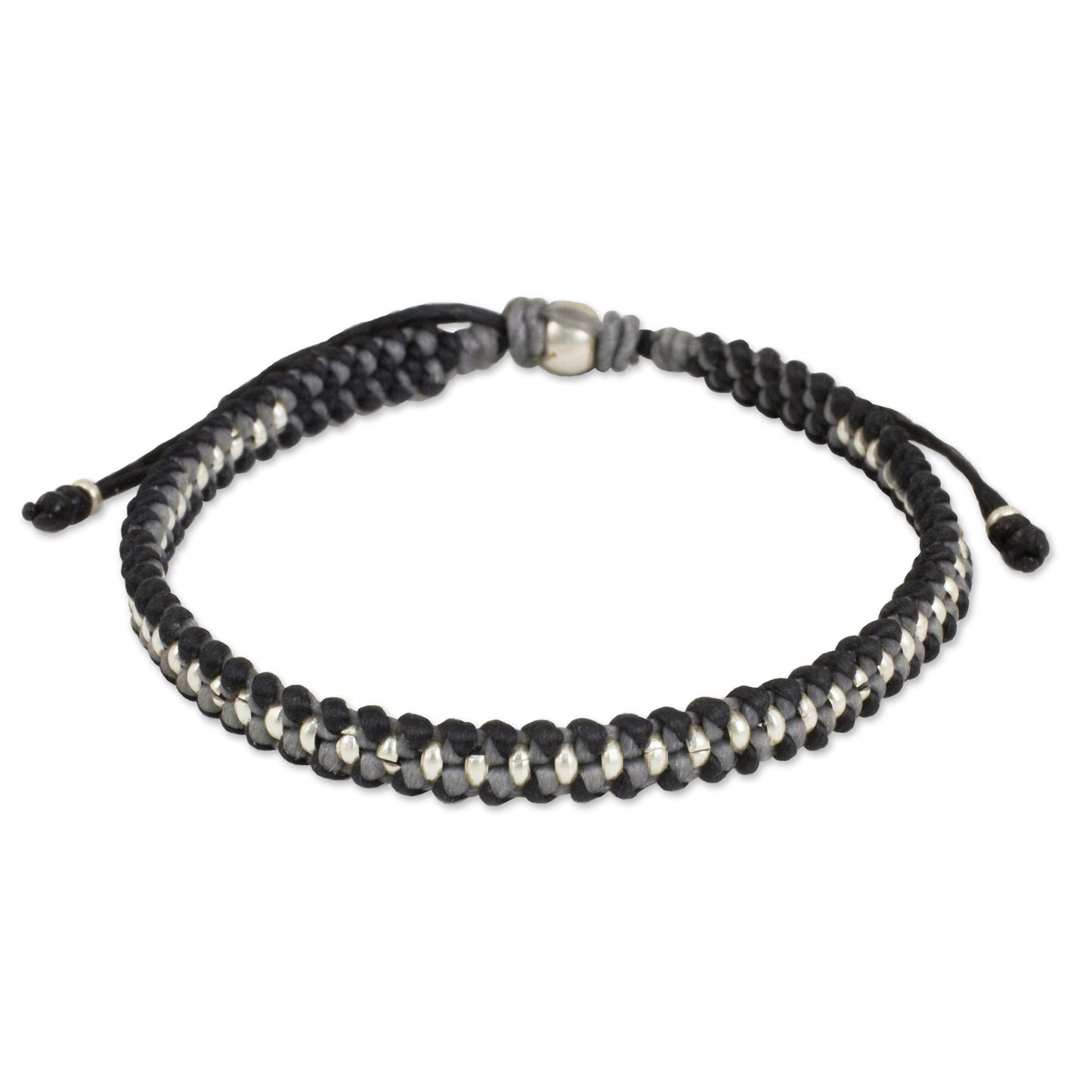 Grey Black Progression Bracelet