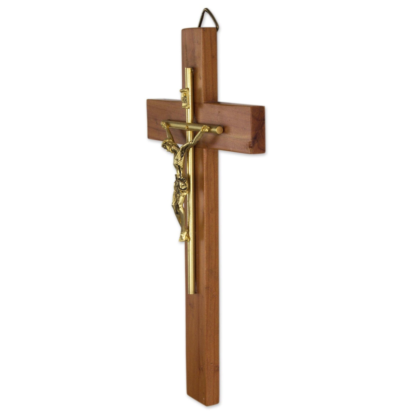 Jesus Our Savior Cedar Wood Wall Cross