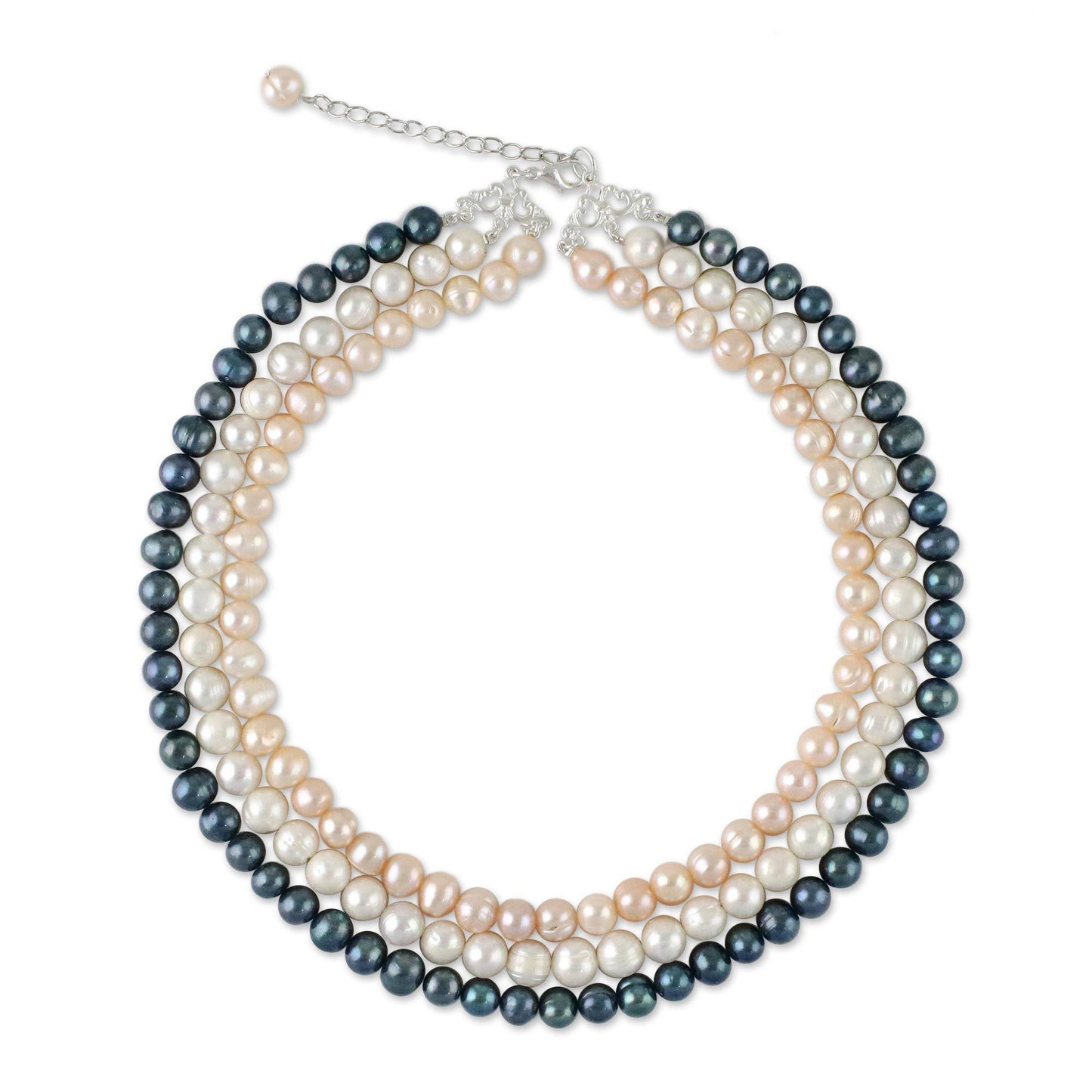 Multi-Strand Pearl Necklace