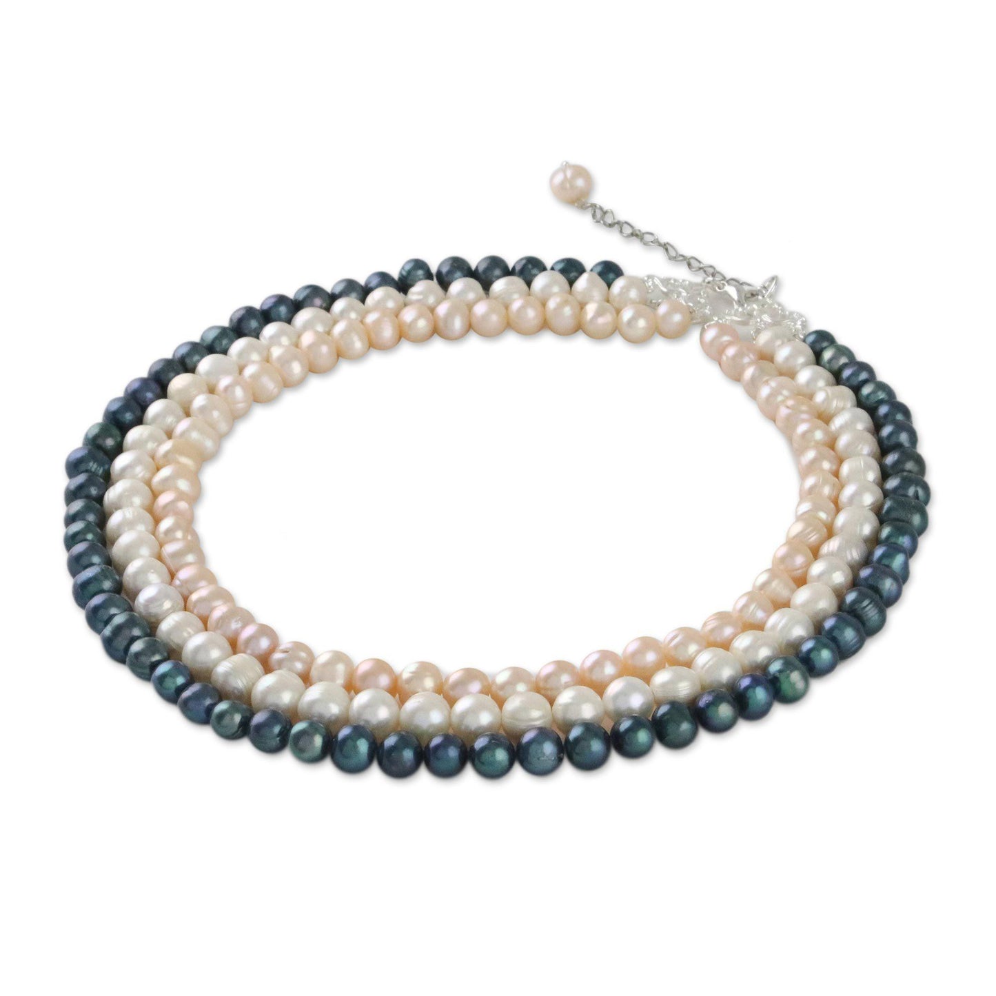 Multi-Strand Pearl Necklace