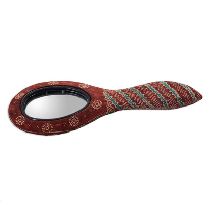 Panji Brown Wall Mounted Mirror