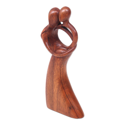 Romantic Dance Romantic Dance Wood Sculpture from Bali