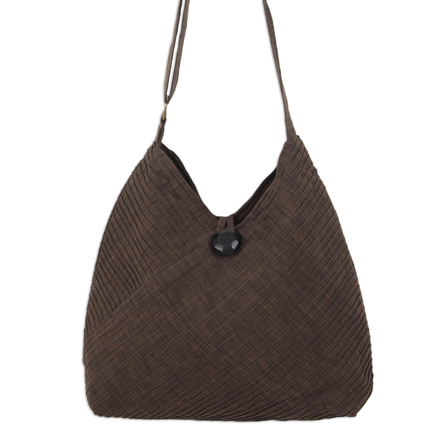 Let's Go Bohemian Brown Shoulder Bag with Coin Purse