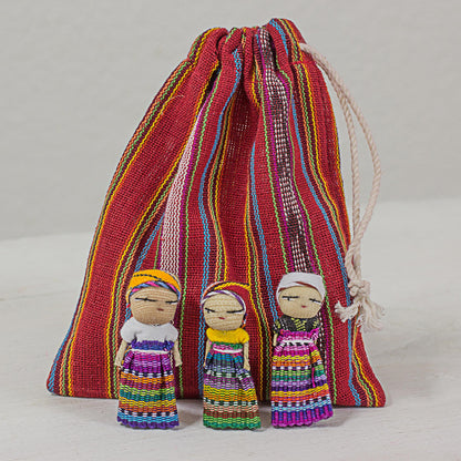 The Worry Doll Gang Traditional Handmade Worry Dolls