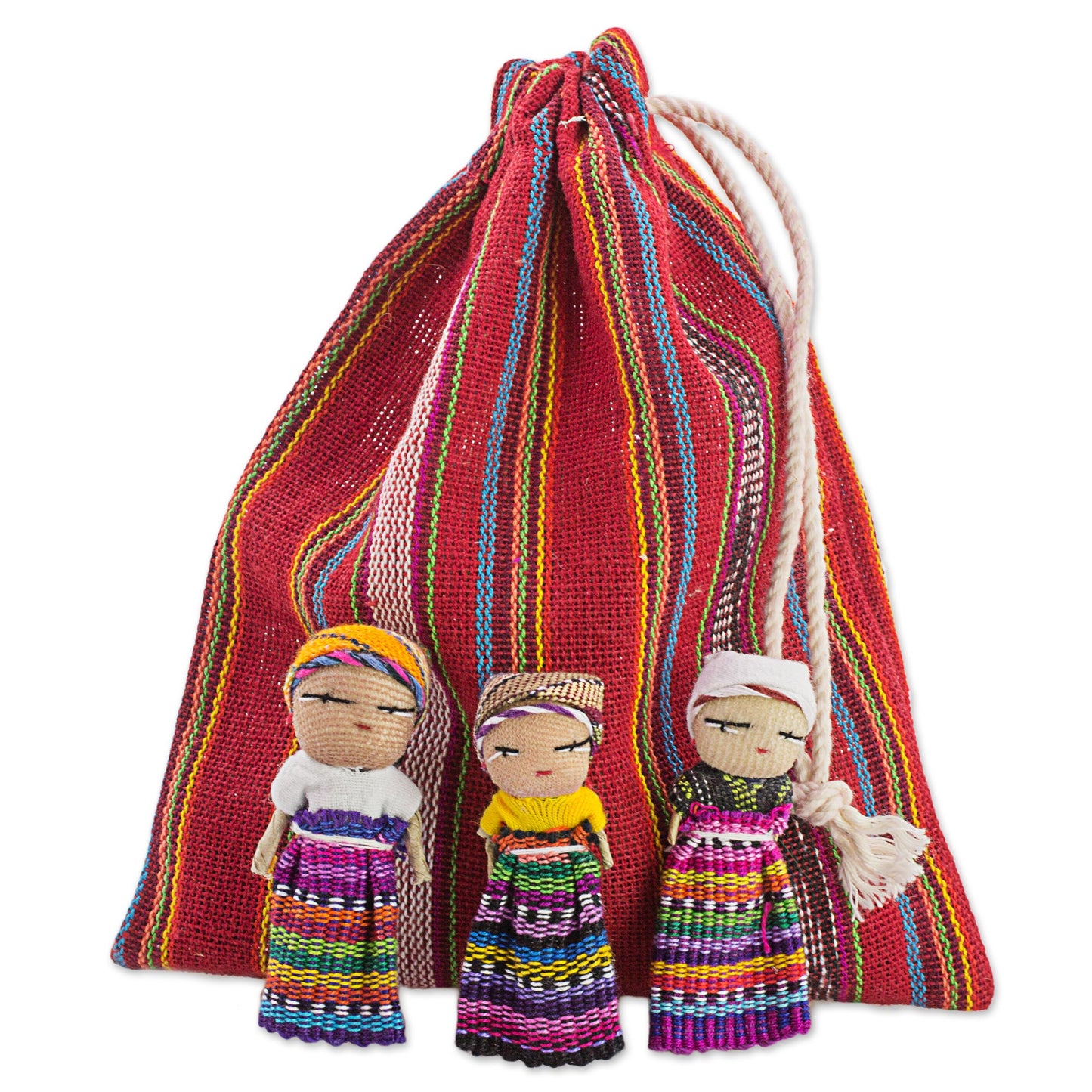 The Worry Doll Gang Traditional Handmade Worry Dolls